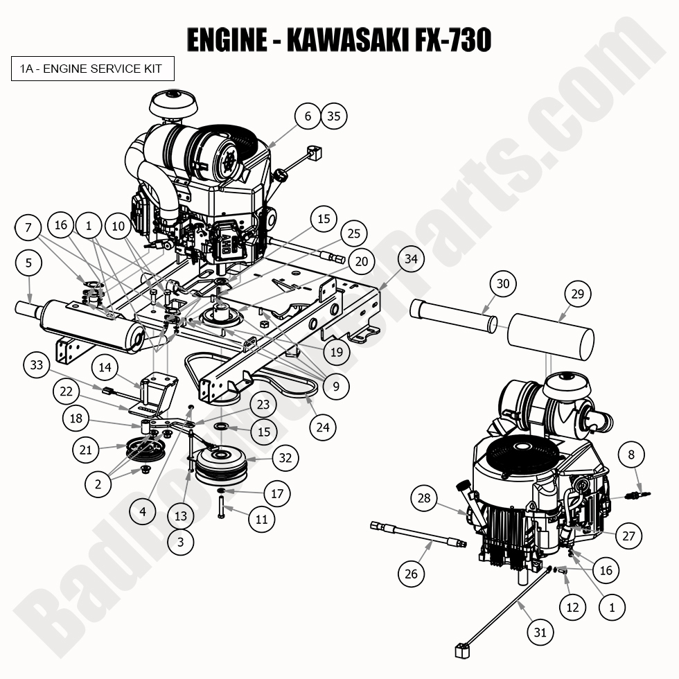 2020 Revolt Engine - Kawasaki FX730V